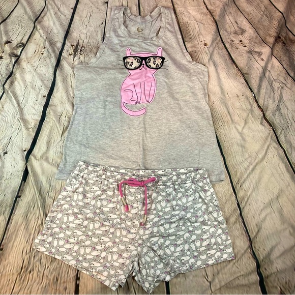 The Humane Society Matching Cat Pajama Set - Picture 1 of 6